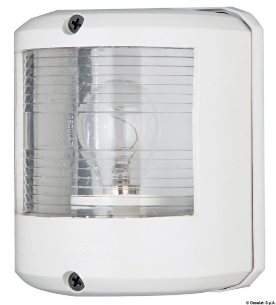 Fanale U78 poppa bianco/bianco 12 V - 11.427.04